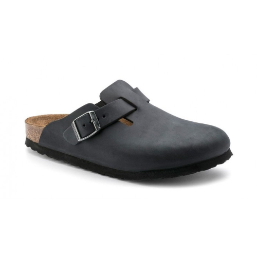 Zuecos Boston NU Oiled Black N
