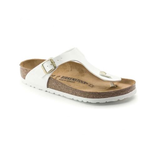 Sandalias Gizeh BF Patent White LS R