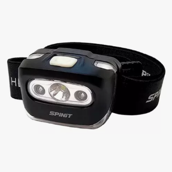 Linterna Frontal HL200R Sensor Recargable 200lm,  Spinit