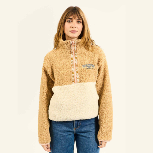 Buzo D Horizon Mock Neck Colorblock