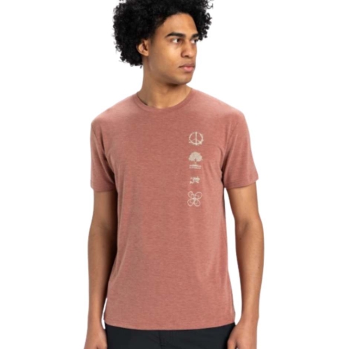 Remera MC H Coastal Run,  Quiksilver