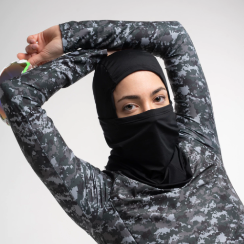 Pasamontañas Balaclava All Black Microfibra
