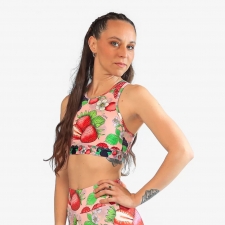 Top Crop D Frutos,  Suma Ropa Ilustrada