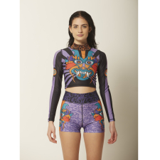 Lycra ML D Crop Dragón, LYCRAS Opiparo Pepino