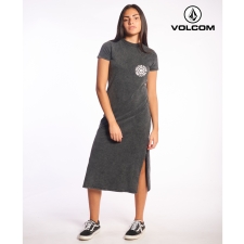 Vestido D Fun Fever Midi Process, VESTIDOS Volcom