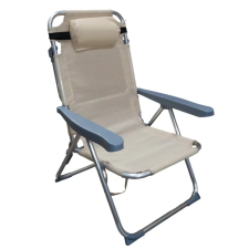 Silla Playa Aluminio Alta 4P,  Spinit