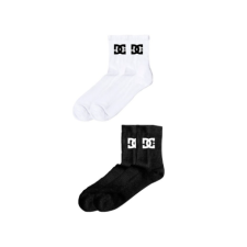 Medias DC Mid Crew B & W Pack*2, MEDIAS Dc